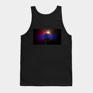 Sun and Moon Eclipse - Blue 2 Tank Top